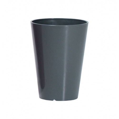 PROSPERPLAST COUBI Květináč 13cm, grafit DUS130