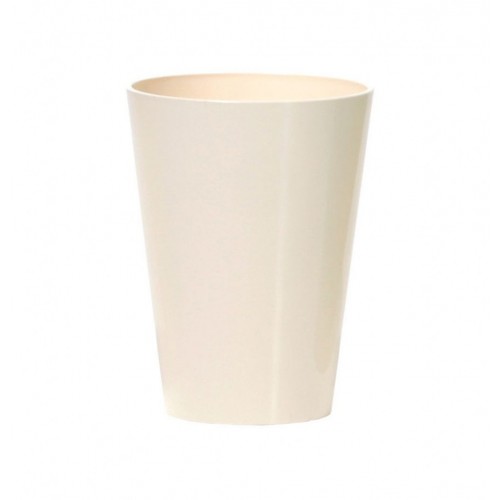 PROSPERPLAST COUBI Květináč 13cm, krémová DUS130