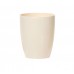 PROSPERPLAST COUBI Květináč vysoký 18,3 cm, krémová DUOW160
