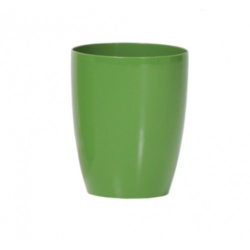 PROSPERPLAST COUBI Květináč vysoký 18,3 cm, olivová DUOW160 PROSPERPLAST COUBI Květináč vysoký 18,3 cm, olivová DUOW160