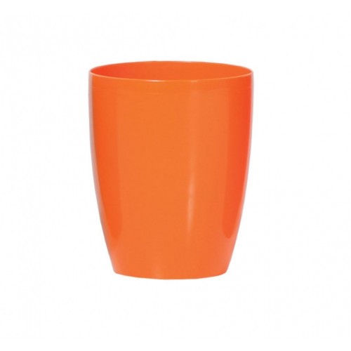 PROSPERPLAST COUBI Květináč vysoký 18,3 cm, oranžová DUOW160 PROSPERPLAST COUBI Květináč vysoký 18,3 cm, oranžová DUOW160