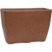 G21 Element Plain Květináč 75x45x32 cm, hnědá 639279