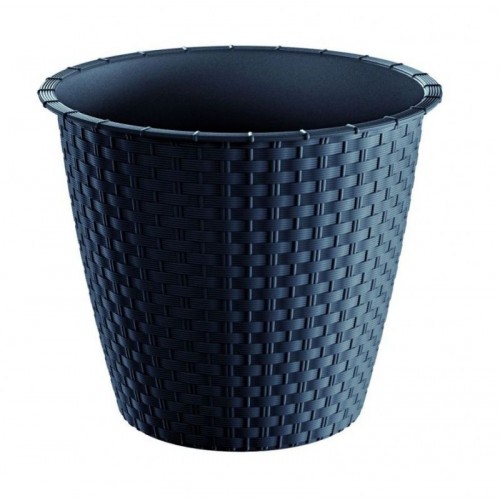 PROSPERPLAST RATOLLA ROUND květináč 2,8l, antracit DRSO200