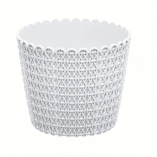 Prosperplast NITLY květináč 15,8 cm, bílá DNY160