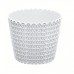 Prosperplast NITLY květináč 15,8 cm, bílá DNY160