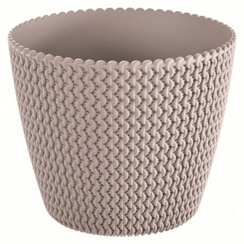 PROSPERPLAST SPLOFY květináč 29,5 cm, mocca DSP300