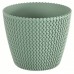 PROSPERPLAST SPLOFY květináč 25,9 cm, zelená DSP260