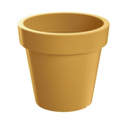 PROSPERPLAST LOFLY Květináč 19,6 cm, 3,4l, hořčice DLOF200