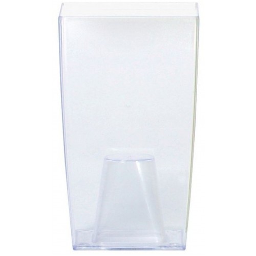 PROSPERPLAST COUBI Květináč na orchidej 12 cm, bílá transparentní DUW120P PROSPERPLAST COUBI Květináč na orchidej 12 cm, bílá transparentní DUW120P