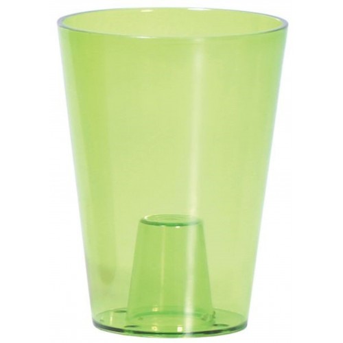 PROSPERPLAST COUBI květináč na orchidej 1,3l, zelená DUS130P PROSPERPLAST COUBI květináč na orchidej 1,3l, zelená DUS130P