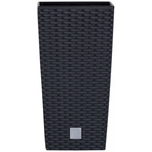 Prosperplast RATO SQUARE Květináč 24cm, 19l, antracit DRTS240 Prosperplast RATO SQUARE Květináč 24cm, 19l, antracit DRTS240