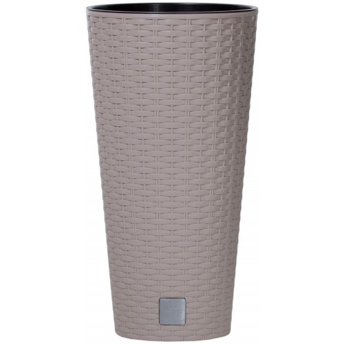 Prosperplast RATO TUBUS Květináč 30cm, 15l, mocca DRTUS300