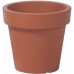 Prosperplast LOFLY Květináč s kolečky 58cm, 54,7l, terakota DLOF600