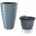Prosperplast FREZE Květináč s vkladem 38,3cm, světle šedá DPFE400