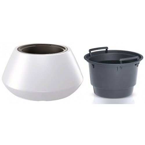 Prosperplast HEOS Květináč s vkladem 58,2cm, bílá DMHET600 Prosperplast HEOS Květináč s vkladem 58,2cm, bílá DMHET600