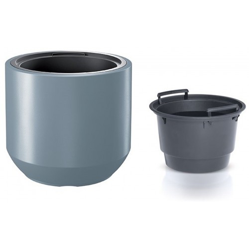 Prosperplast HEOS Květináč s vkladem 39cm, světle šedý DBHEW400 Prosperplast HEOS Květináč s vkladem 39cm, světle šedý DBHEW400