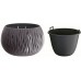 Prosperplast SANDY Bowl květináč 48cm, 21l, šedý kámen DSK480