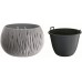 Prosperplast SANDY Bowl květináč 48cm, 21l, šedý kámen DSK480