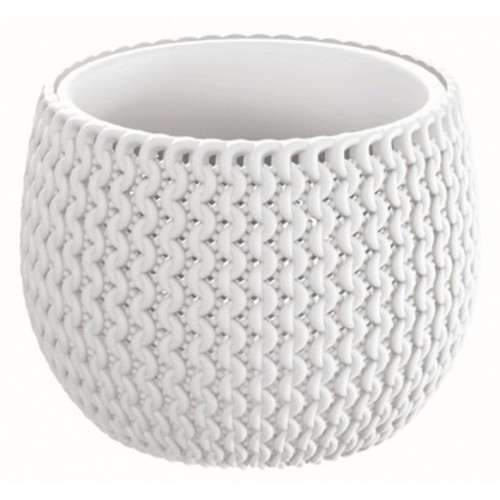 Prosperplast SPLOFY Bowl květináč 18cm, 1,4l, bílá DKSP180