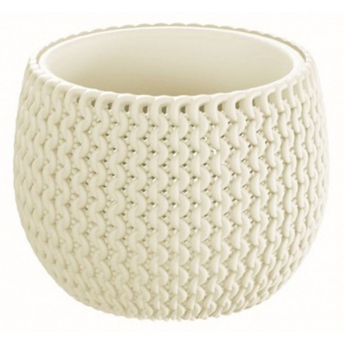 Prosperplast SPLOFY Bowl květináč 18cm, 1,4l, krémová DKSP180 Prosperplast SPLOFY Bowl květináč 18cm, 1,4l, krémová DKSP180