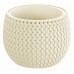 Prosperplast SPLOFY Bowl květináč 18cm, 1,4l, krémová DKSP180