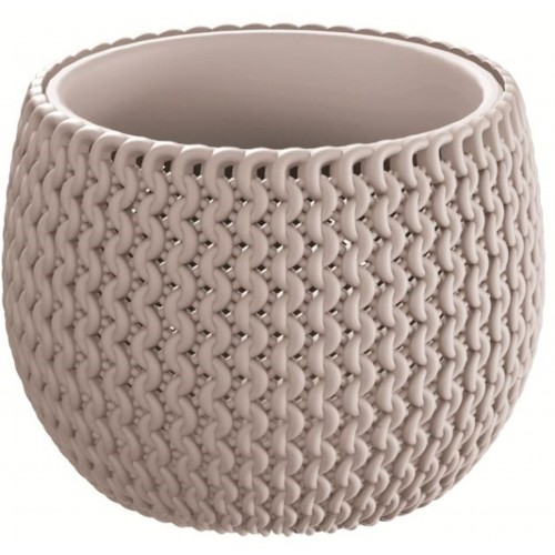 Prosperplast SPLOFY Bowl květináč 14,4cm, 0,75l, mocca DKSP150 Prosperplast SPLOFY Bowl květináč 14,4cm, 0,75l, mocca DKSP150