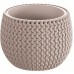 Prosperplast SPLOFY Bowl květináč 14,4cm, 0,75l, mocca DKSP150