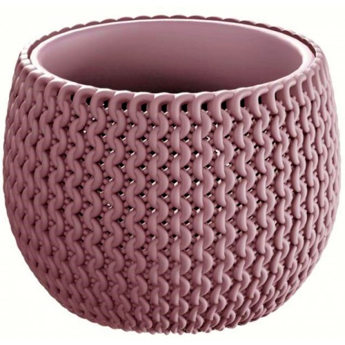 Prosperplast SPLOFY Bowl květináč 18cm, 1,4l, světle fialový DKSP180