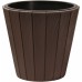 Prosperplast WOODE květináč 39,3x37cm, hnědá DBWO400
