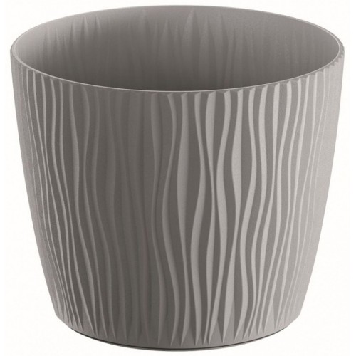 Prosperplast SANDY Květináč 18,8 cm, šedý kámen DSY190 Prosperplast SANDY Květináč 18,8 cm, šedý kámen DSY190