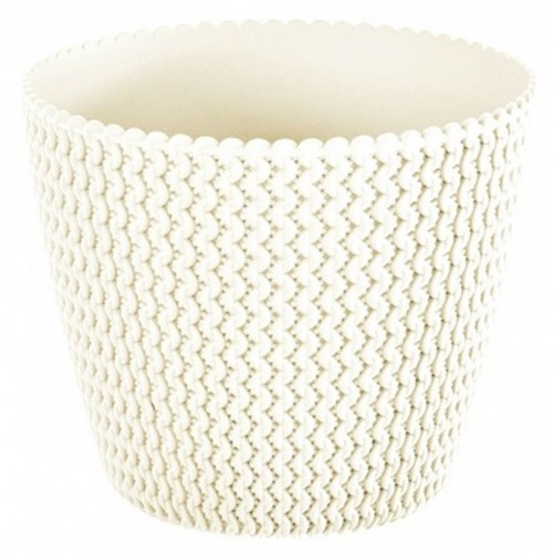 PROSPERPLAST SPLOFY květináč 39,1 cm, krémová DSP400 PROSPERPLAST SPLOFY květináč 39,1 cm, krémová DSP400