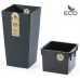 Prosperplast URBI SQUARE ECO Květináč 40cm, antracit DURS400W