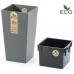 Prosperplast URBI SQUARE ECO Květináč 40cm, šedý kámen DURS400W