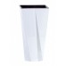 PROSPERPLAST URBI TWIST P Květináč 14 cm, 1,2/2,8l, bílá DURD140P