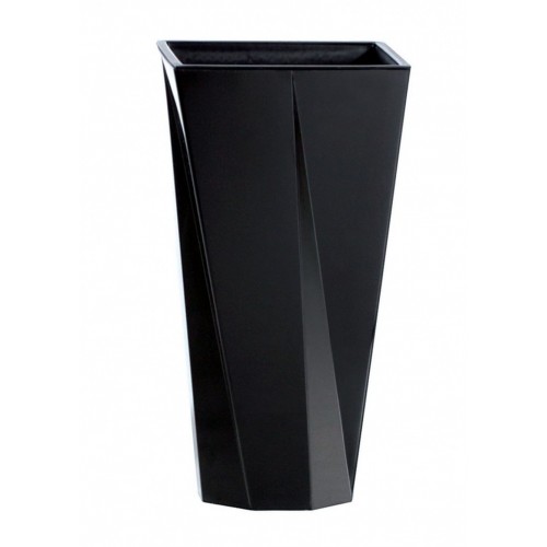 PROSPERPLAST URBI TWIST P Květináč 14 cm, 1,2/2,8l, černá DURD140P PROSPERPLAST URBI TWIST P Květináč 14 cm, 1,2/2,8l, černá DURD140P
