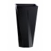 PROSPERPLAST URBI TWIST P Květináč 14 cm, 1,2/2,8l, černá DURD140P