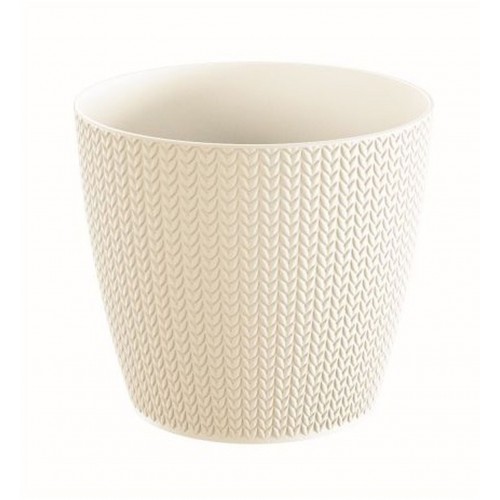 Prosperplast WHEATY Květináč 15,7 cm, krémová DWH160