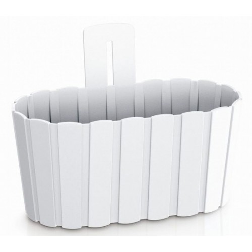 PROSPERPLAST BOARDEE WALL Květináč závěsný 27,4 cm, bílá DDES280 PROSPERPLAST BOARDEE WALL Květináč závěsný 27,4 cm, bílá DDES280