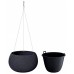 Prosperplast SPLOFY Bowl WS závěsný květináč 29cm, 3,9l, antracit DKSP290WS