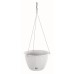 Prosperplast SPLOFY ROUND WS Závěsný květináč 23 cm, bílá DSPW230S