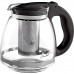 LAMART LT7027 VERRE konvice skleněná 1,5l černá
