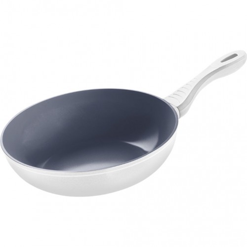 LAMART CAST LT1090 WOK pánev keramická 28 cm bílá 42002278
