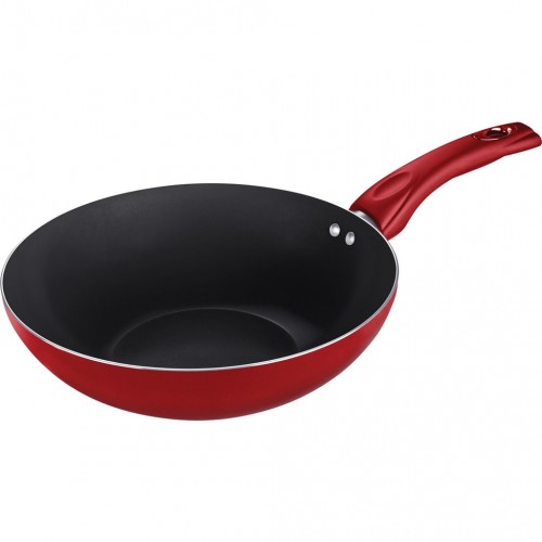 LAMART LT1130 ECOLOR pánev WOK 28 cm červená