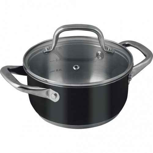 LAMART LT1146 JOLI kastrol s poklicí 18x9 cm černý 42002743 LAMART LT1146 JOLI kastrol s poklicí 18x9 cm černý 42002743