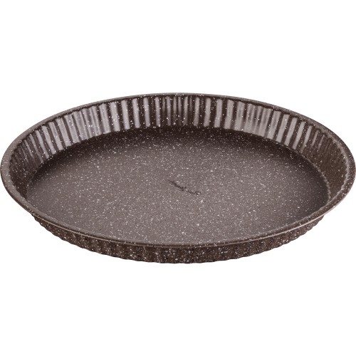 LAMART LT3087 MARBLE forma na koláč 31x3 cm hnědá