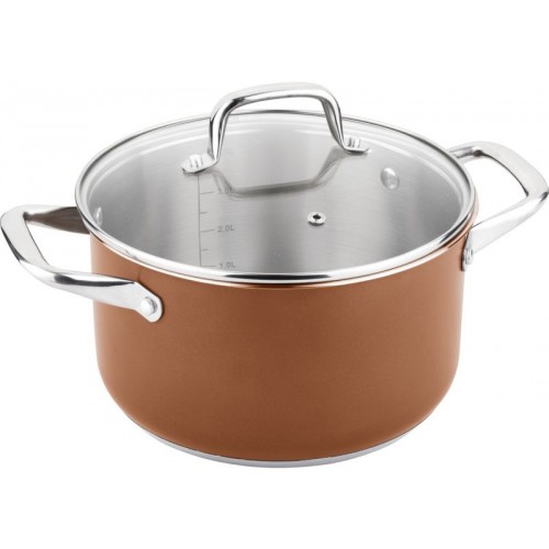 LAMART LT1041 JOLI Kastrol 22x12,5 hnědý 42001770