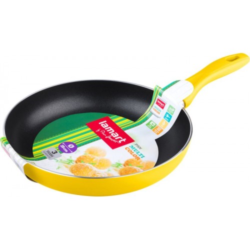 LAMART Pánev LT1022, 28cm, žlutá 42001462