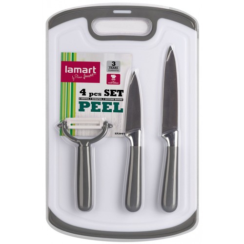 LAMART LT2097 Nože,Škrabka,Prkénko PEEL 42003754 LAMART LT2097 Nože,Škrabka,Prkénko PEEL 42003754