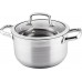 LAMART PRESTIGE LTSS2212 hrnec s poklicí 22cm 4,7 l nerez 42000343