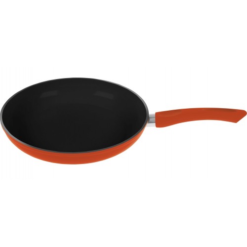 LAMART Keramická pánev K2652RB, 260 mm, červená, 40026517 LAMART Keramická pánev K2652RB, 260 mm, červená, 40026517